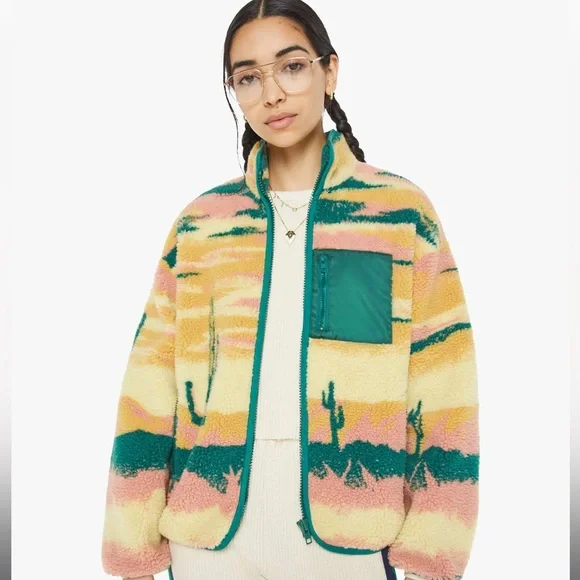 MOTHER Multicolor Sherpa Jacket - Picture 4 of 15
